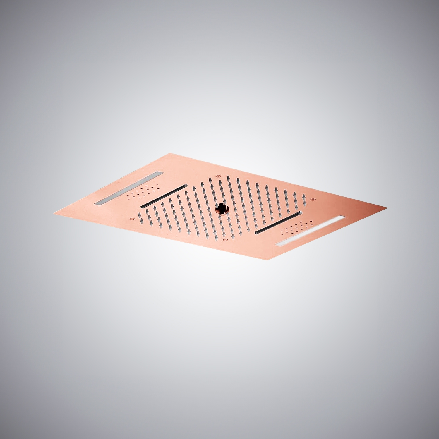 Browse Fontana Louth Rose Gold Shower Head With LED And Music | Ceiling ...