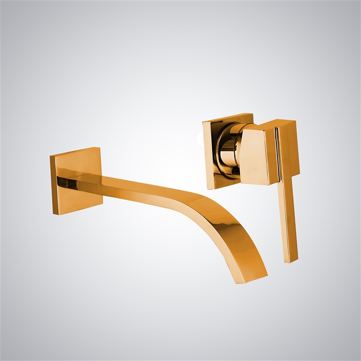 Fontana Melo Gold Clarity Luxury Faucet