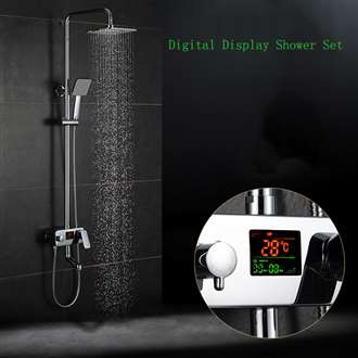 Fontana Cancun Digital Display Mixer Shower Faucet