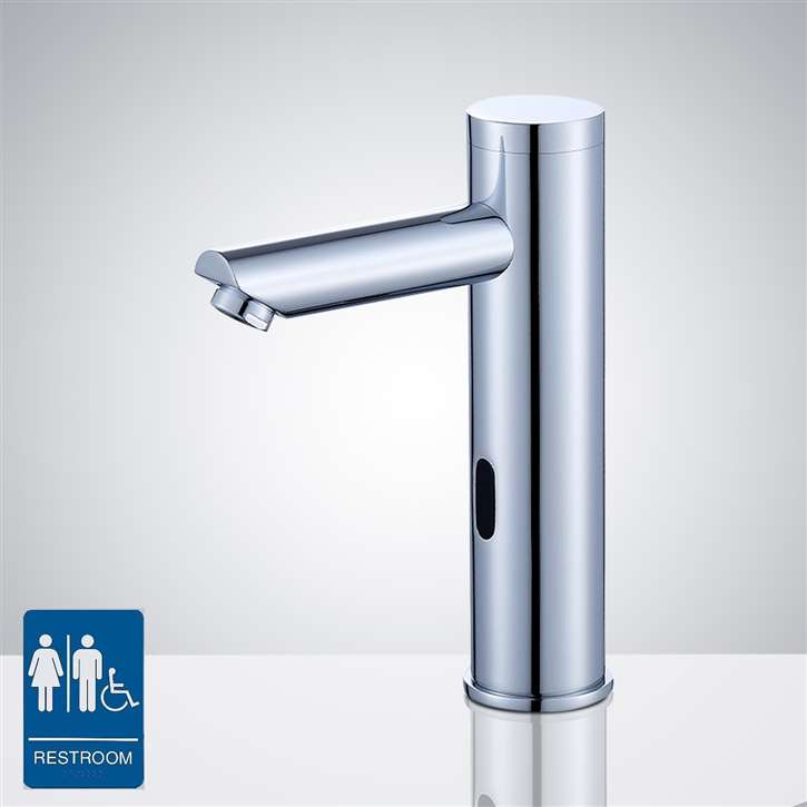 Solo-Chrome-Tone-Touchless-Motion-Sink-Faucet