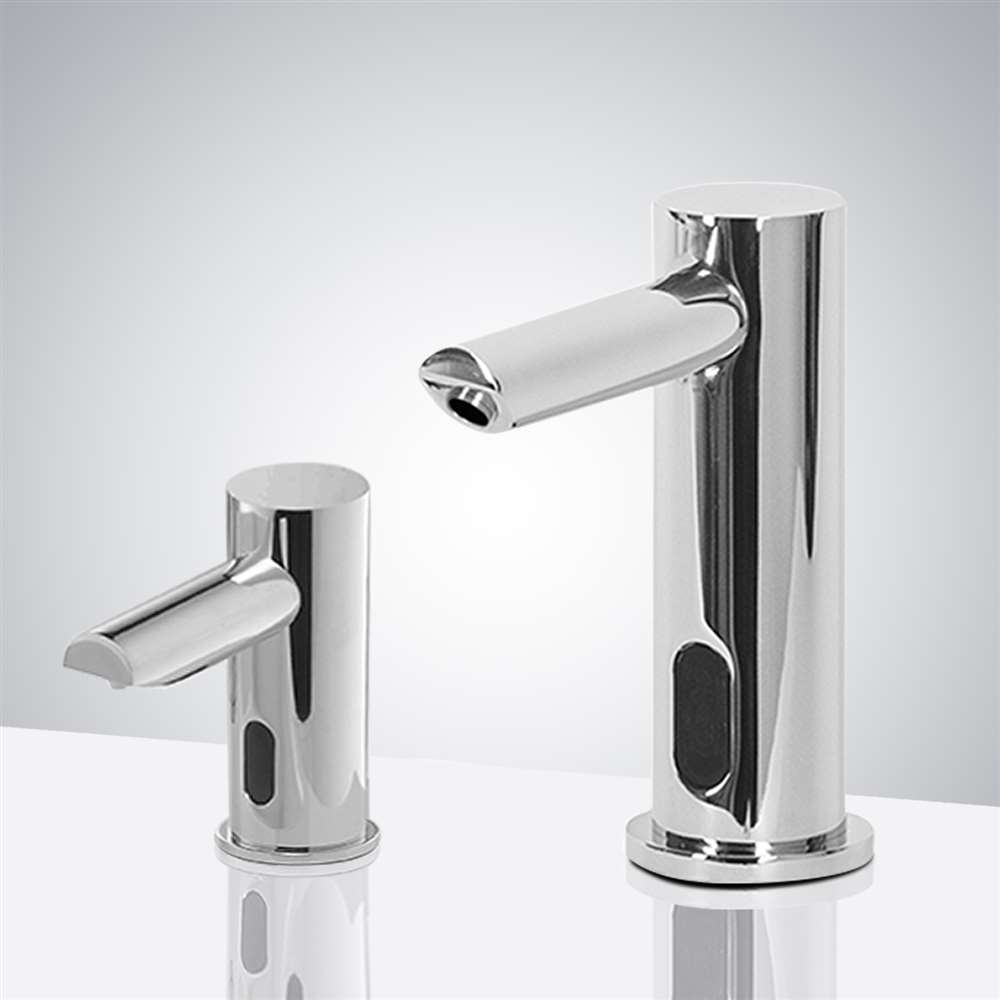Fontana Solo Commercial Automatic Touchless Faucet and Soap Dispenser