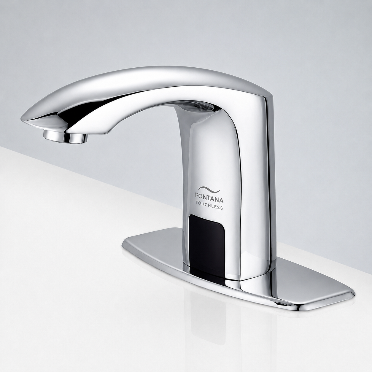 Fontana Tivoli Commercial Automatic Hands-Free Chrome Sensor Faucet