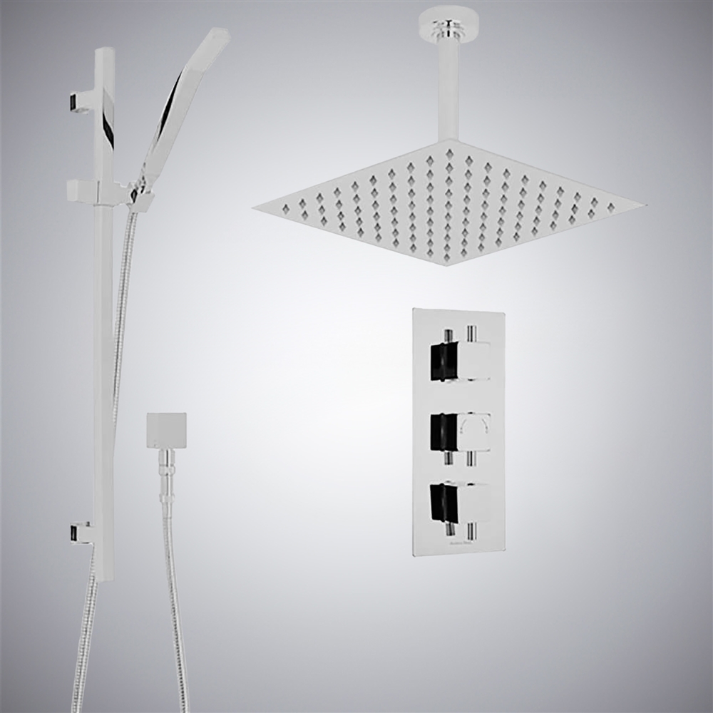 Fontana Chrome Rain Shower System