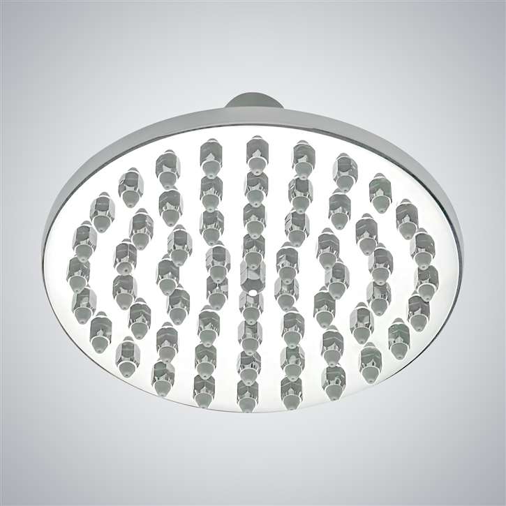 Fontana Leonardo Matte White Rain Showerhead