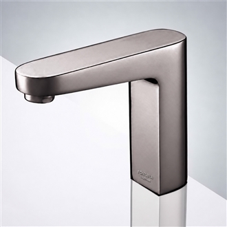 Fontana Touchless Basin Automatic Commercial Brushed Nickel Sensor Faucet