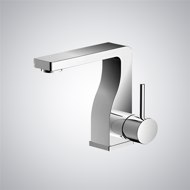 Fontana Chrome Deck Mounted Luxury Pulse Faucet