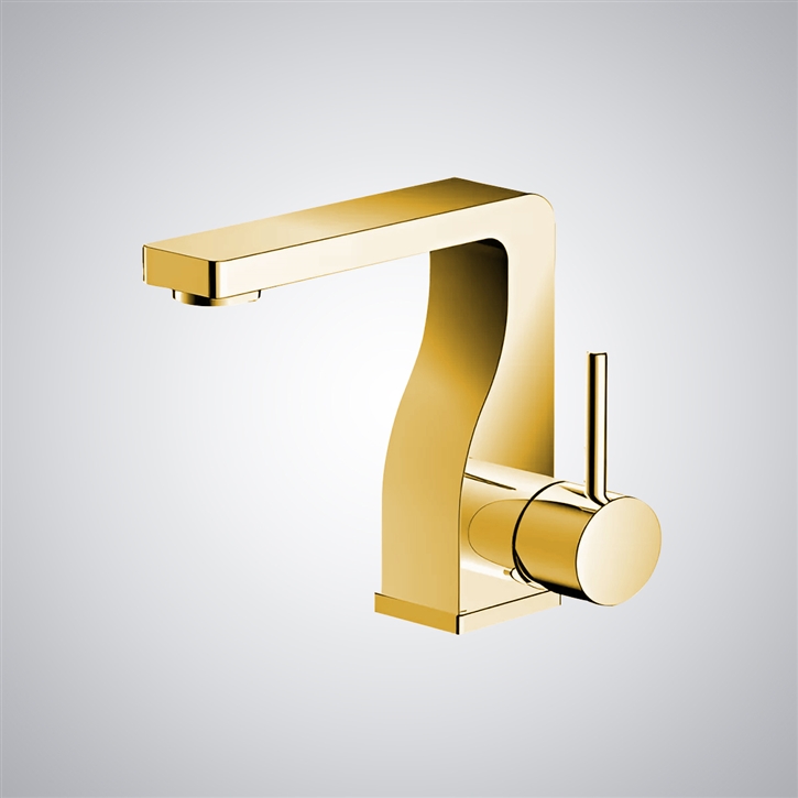 Fontana Gold Single Handle Pulse Faucet