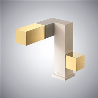 Bravat Gold brass body air mix technology Sink Faucet