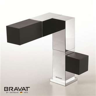 Contemporary Design Brass Magic Cube Single Handle BIM File Download Commercial Sink Faucet 