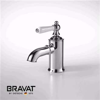 Leun Solid Brass Single Handle Commercial Sink Faucet 