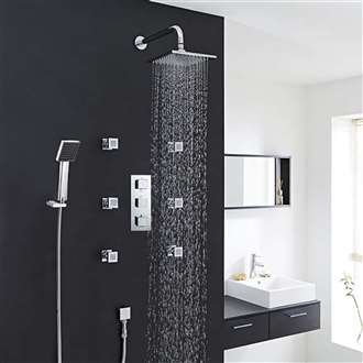 Fontana luxury hospitality spa shower system for hotels and resorts