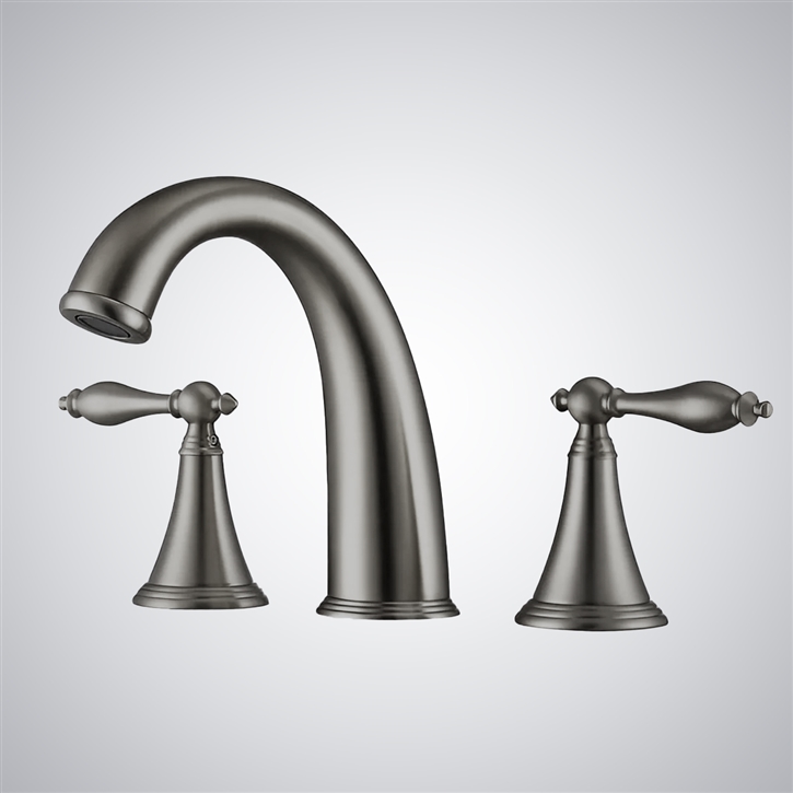 Fontana Reno Gun Metal Gray Deck Mounted Faucet