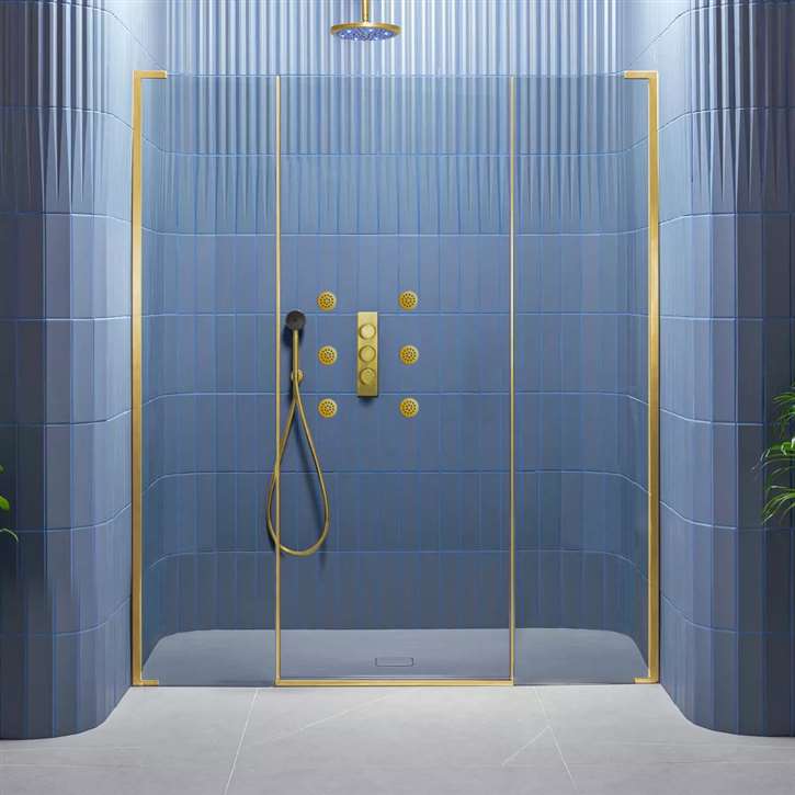 Fontana Lima brushed nickel shower set installation resources