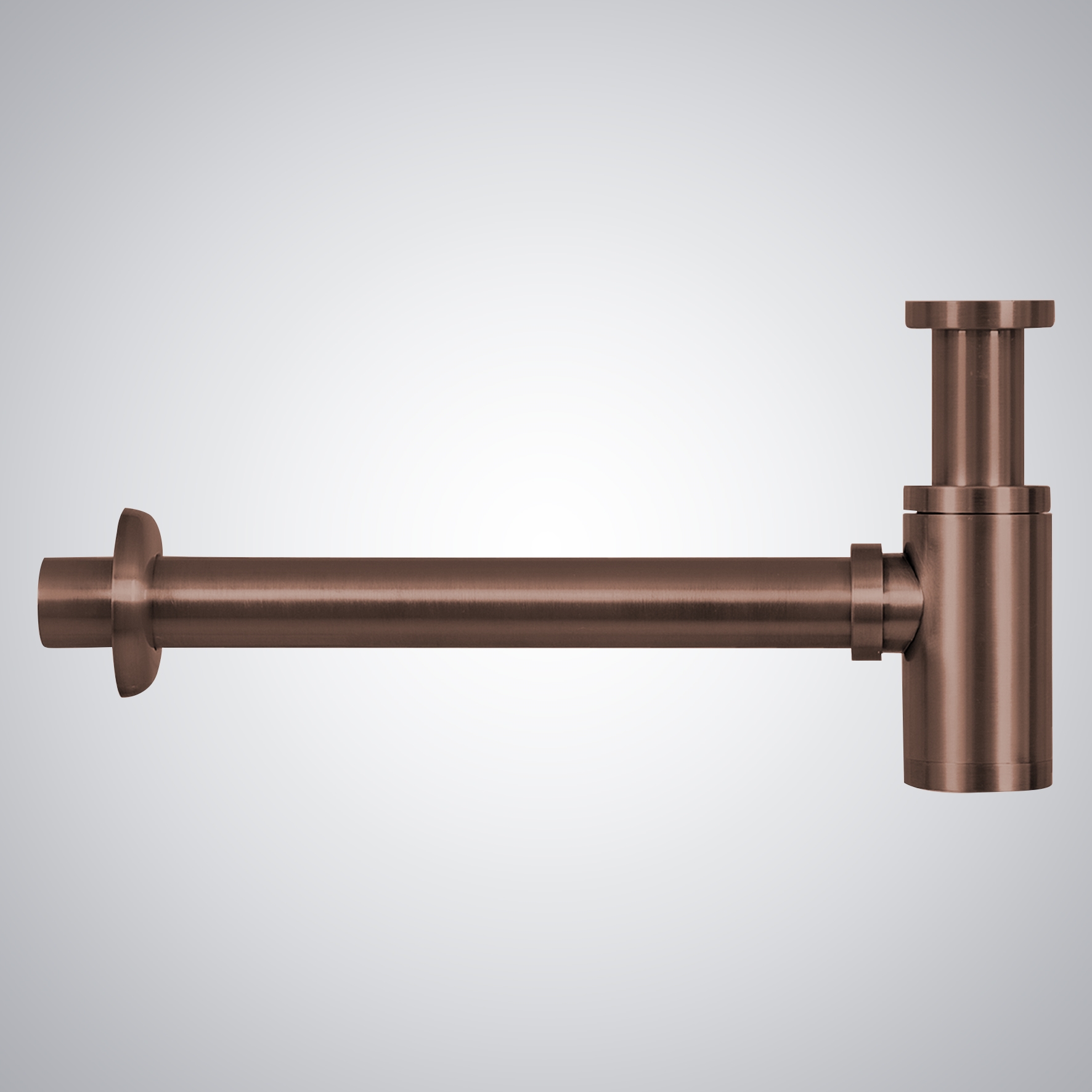 Fontana 1"1/4 Round Model Sink Siphon with Oil Rubbed Bronze Finish