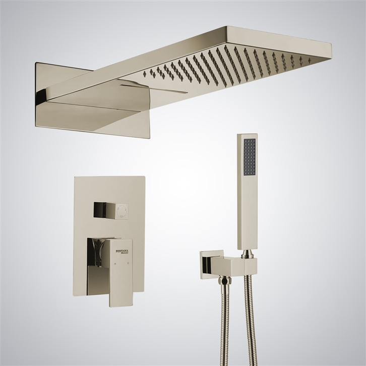 Fontana 22" Venice Champagne Multifunctional Shower Set