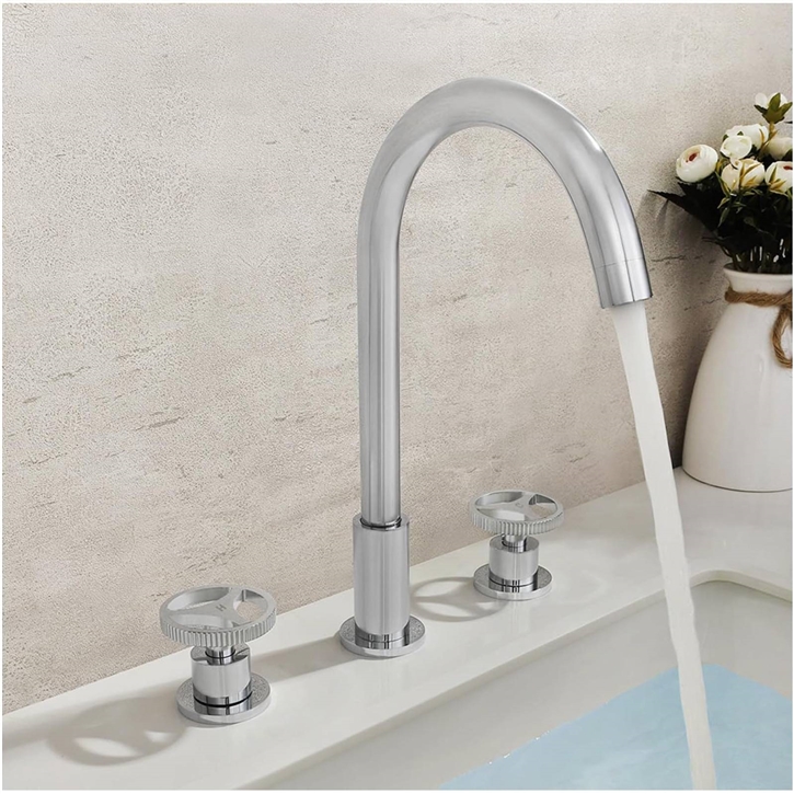 Fontana Charente Chrome Deck Mounted Bathroom