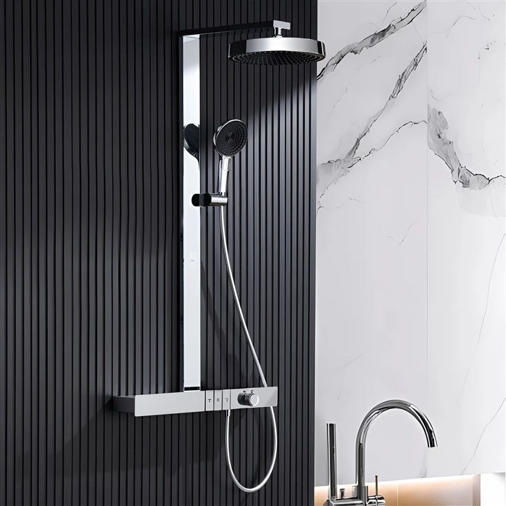 Fontana Digital Rainfall Shower System
