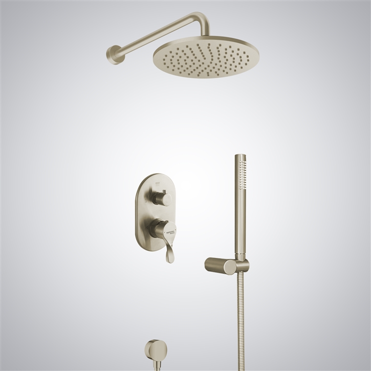 Bravat Wall Mounted Luxury Champagne Shower System