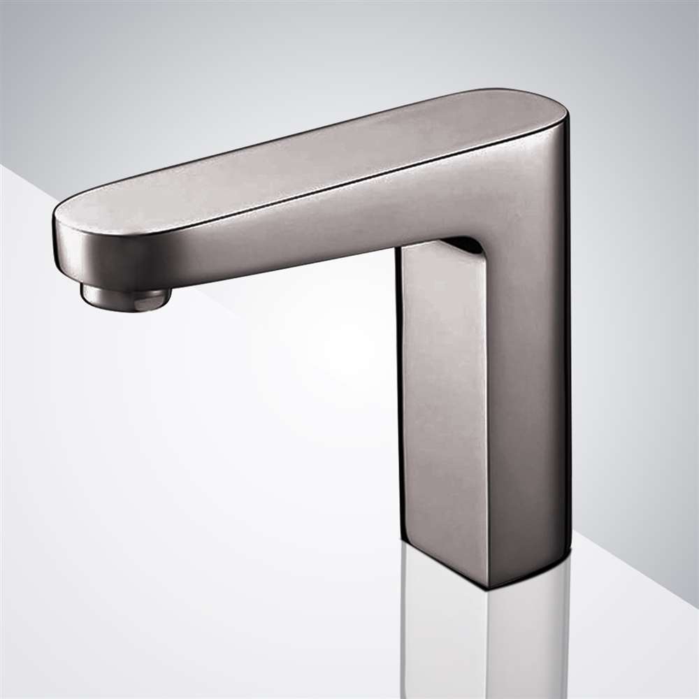 Fontana Sierra Commercial Brushed Nickel Touchless Automatic Sensor Faucet