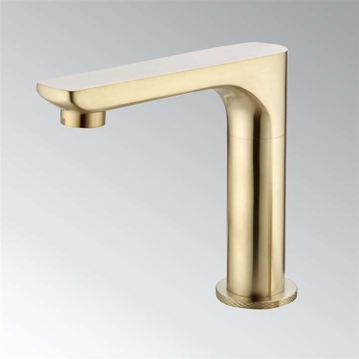 Fontana Salina Brushed Nickel Commercial Automatic Touchless Sink Faucet FS-9564S001