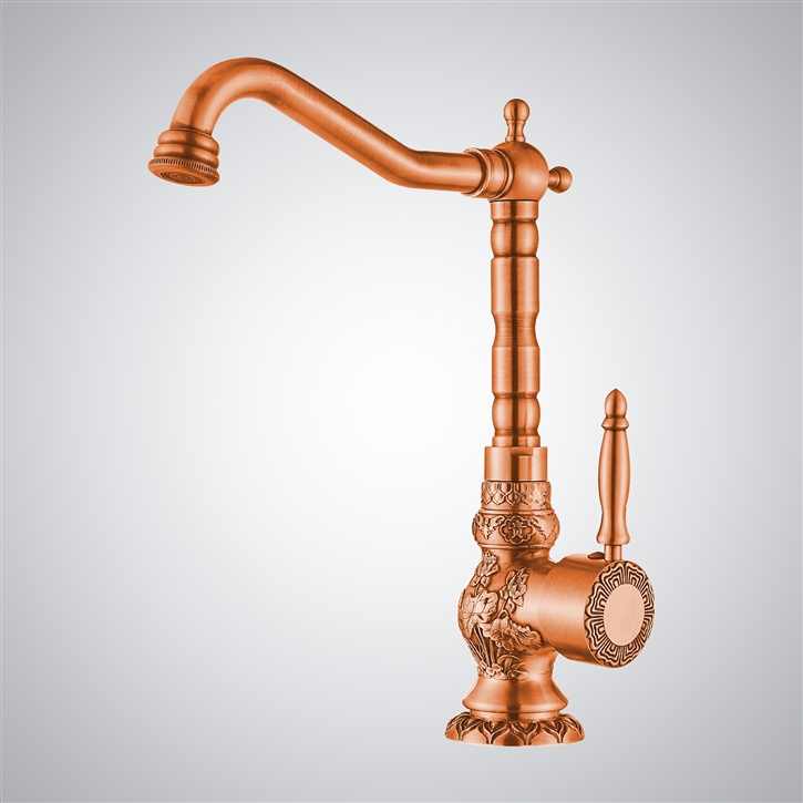 Fontana Milo Rose Gold Faucet