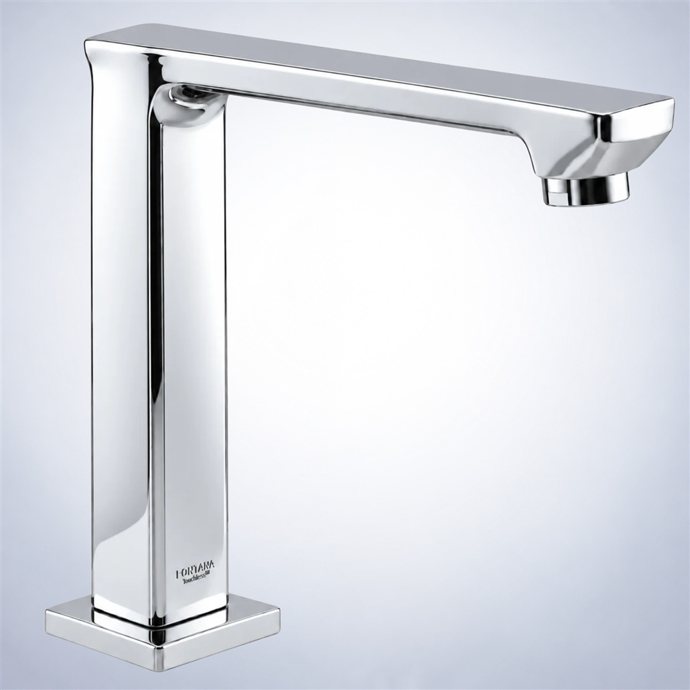 Fontana Commercial Architectural Design Automatic Touchless Sensor Faucet in Chrome