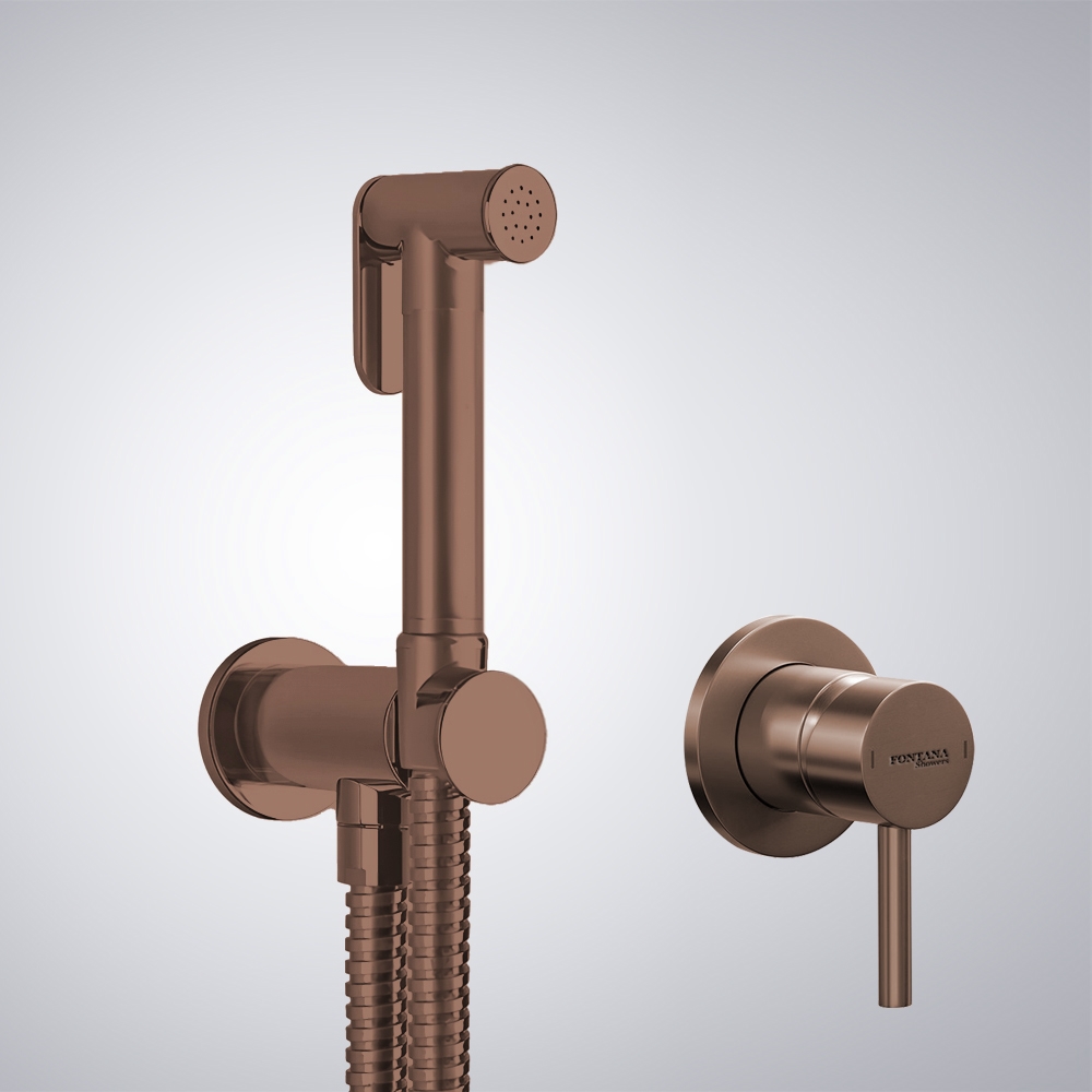Fontana In A Oil Rubbed Bronze Finish Shut-Off Douchette With 1/2" Pipe Connection
