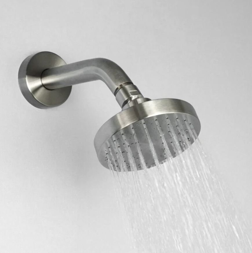 Fontana Luxurious Chrome Top Shower And Arm