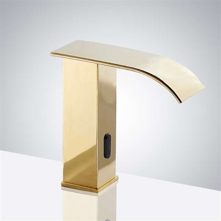 Fontana Gold Waterfall Automatic Smart Sensor Faucet