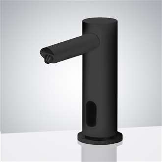 Fontana Marsala OpalWashâ„¢ Minimalist Modern Black Sensor Soap Dispenser