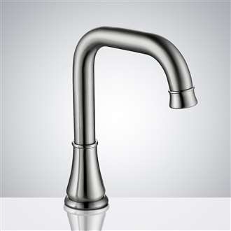 Fontana Patras Brushed Nickel Architectural Touchless Faucet