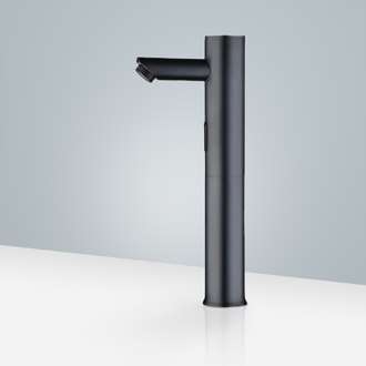 Delta Touchless Bathroom Faucet Clares Commercial Matte Blacke Automatic Sensor Faucets