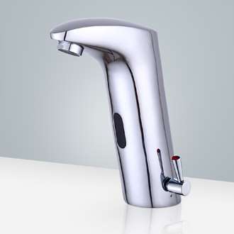 Delta Touchless Bathroom Faucet  Milan Commercial Temperature Control Automatic Motion Faucet