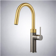 Fontana Flux Collection â€“ Brushed Gold & Gun Metal Gray