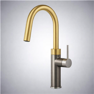 Fontana Flux Collection â€“ Brushed Gold & Gun Metal Gray