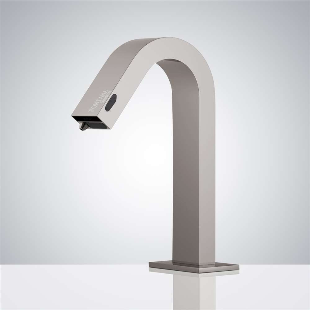 Fontana FS10012BN dual function brushed nickel automatic sensor faucet