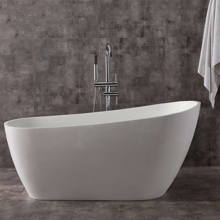 Fontana Rio Contemporary Freestanding Indoor Bathtub actual product image