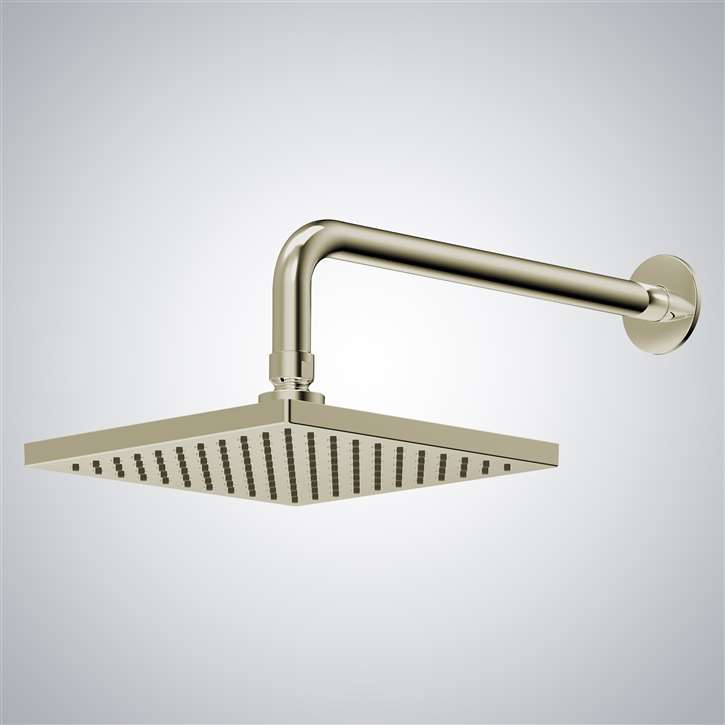 Fontana Lemoa  Champagne Square Rainfall Shower Head