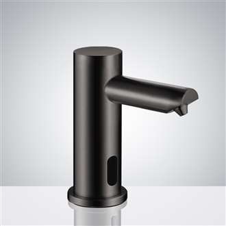 Fontana Marsala OpalWashâ„¢ Minimalist Modern Matte Black Sensor Soap Dispenser