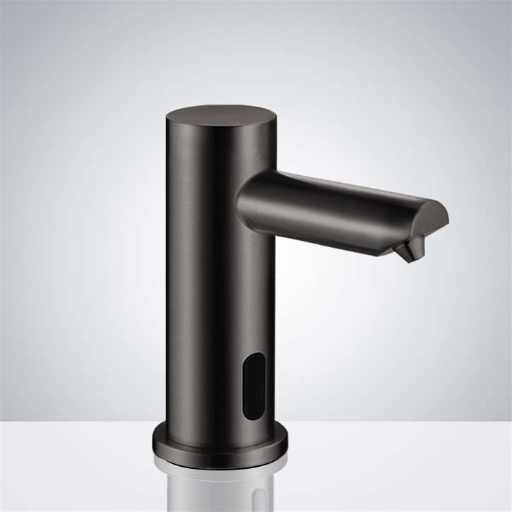 Fontana Marsala OpalWashâ„¢ Minimalist Modern Matte Black Sensor Soap Dispenser