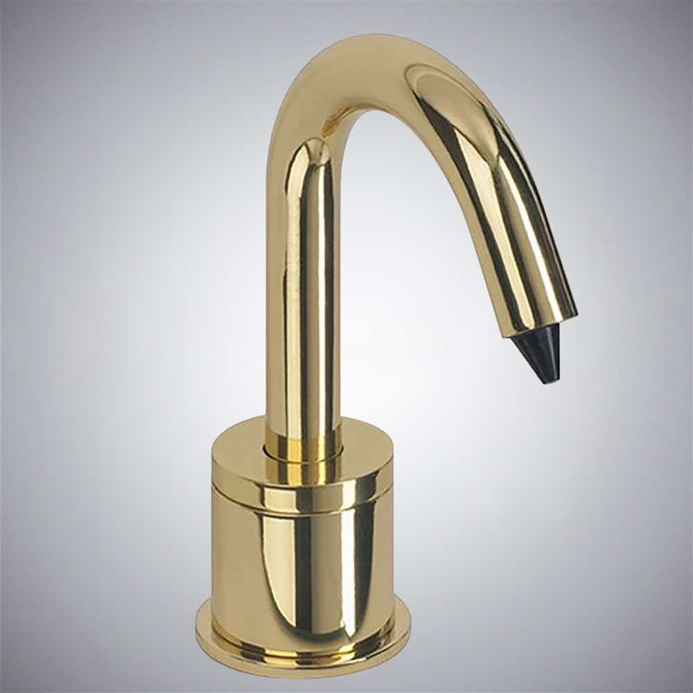 Automatic Deck Mount Gold Soap Dispenser