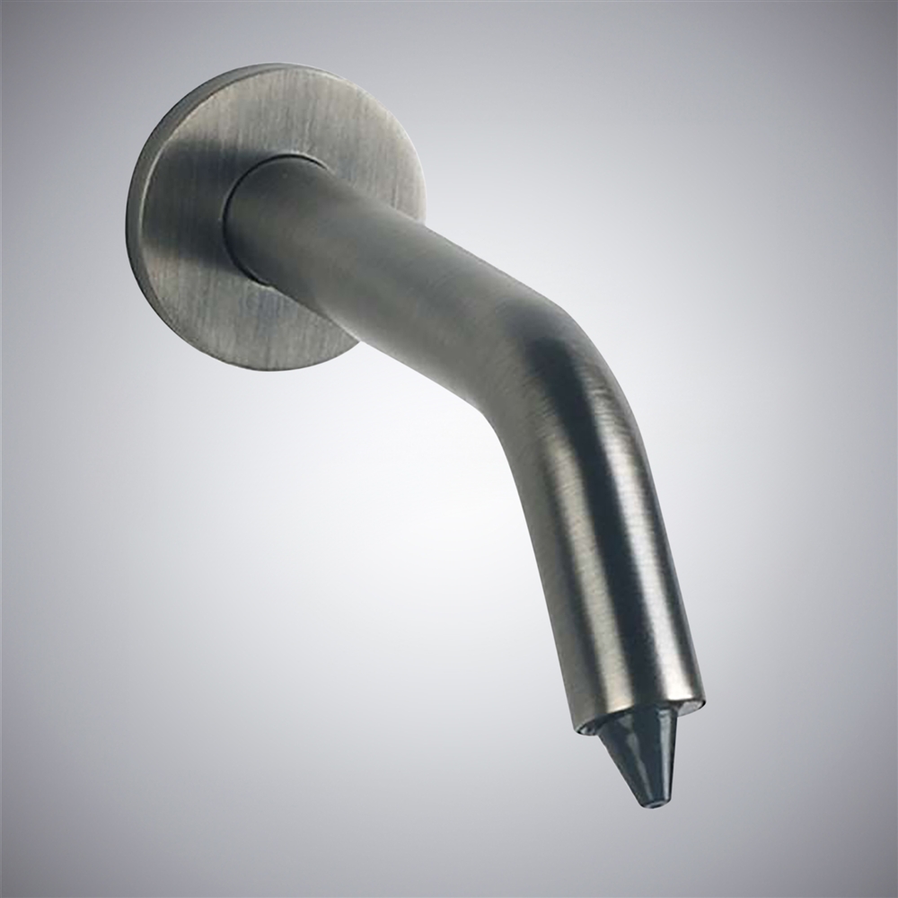 Milan Touchless Wall Mounted Soap Dispenser Antique Pewter Finish