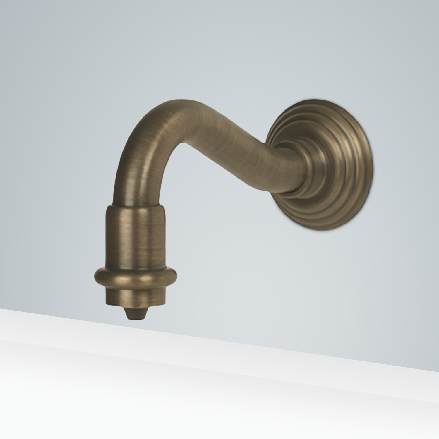Sierra Wall Mount Antique Brass Soap Dispenser