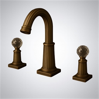 Fontana Manor Column Premium Collection â€“ Premium Antique Brass