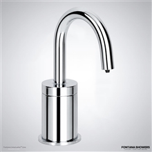 Lima Electronic 3" Rising Vessel Sink Soap Dispenser Chrome Finish