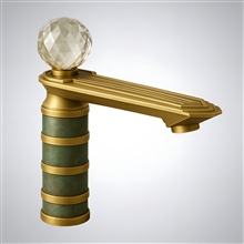 Fontana Flux â„¢ Collection â€“ Brushed Gold & Vintage  Green