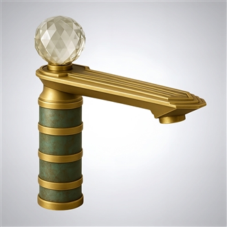 Fontana Flux â„¢ Collection â€“ Brushed Gold & Vintage  Green