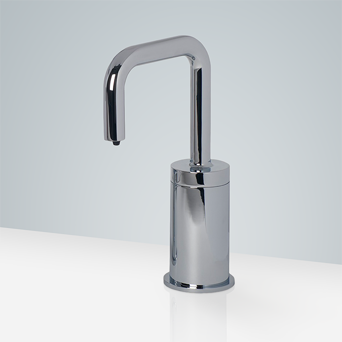 Fontana Peru Commercial Polished Chrome Deck Mount Automatic Electronic Soap Dispenser