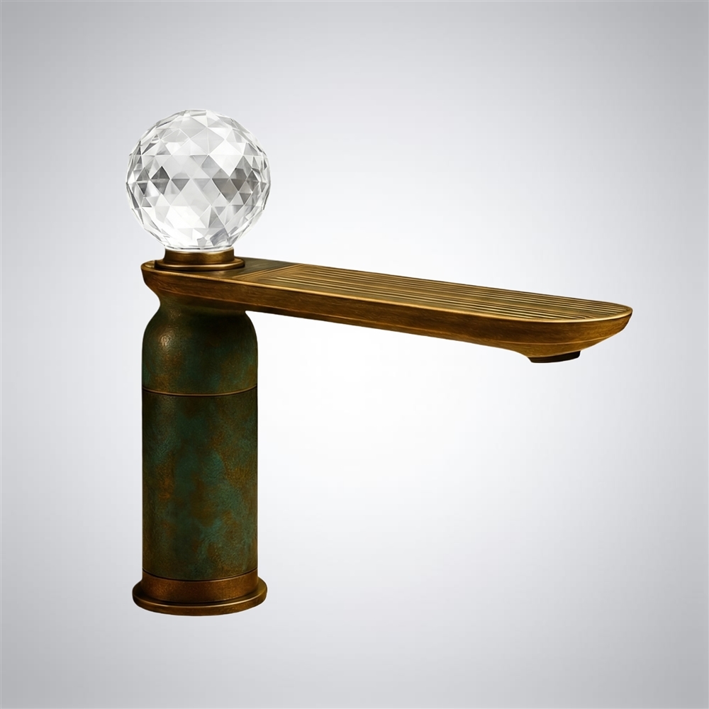 Fontana Flux  Collectionâ€“  Vintage Green & Brushed Gold