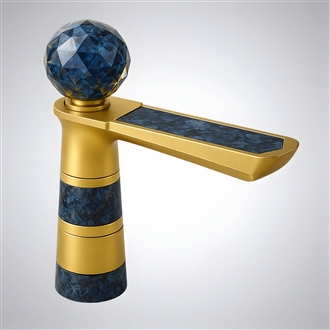 Fontana Fluxâ„¢ Collection â€“ Brushed Gold & Blue Marble